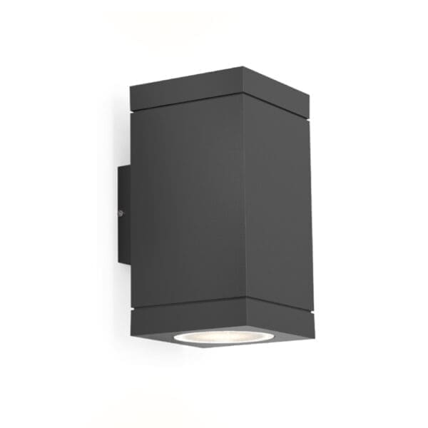 Wever e Ducrè TUBE CARRÉ WALL 2.0 PAR16 - grigio antracite