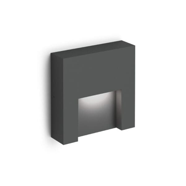 Wever e Ducrè RETO WALL SURFACE OUTDOOR 1.3 - 3000K - grigio antracite