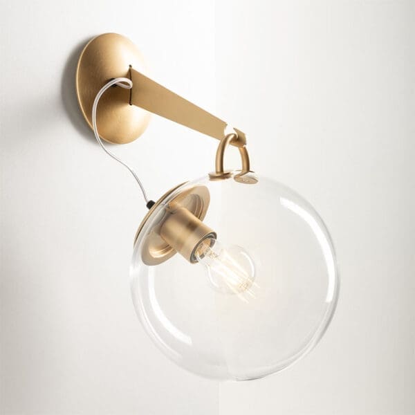 Artemide MICONOS parete - ottone satinato