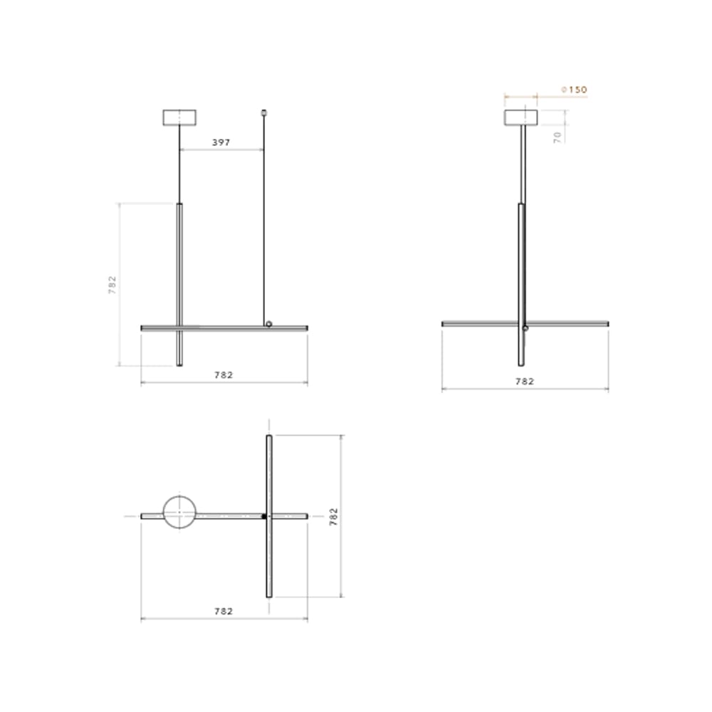 Flos COORDINATES S1 - champagne - Image 3