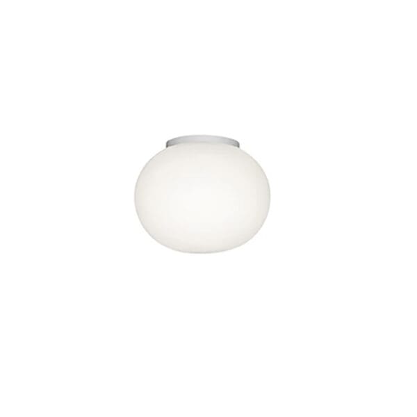 Flos Mini Glo-Ball C/W Mirror - white