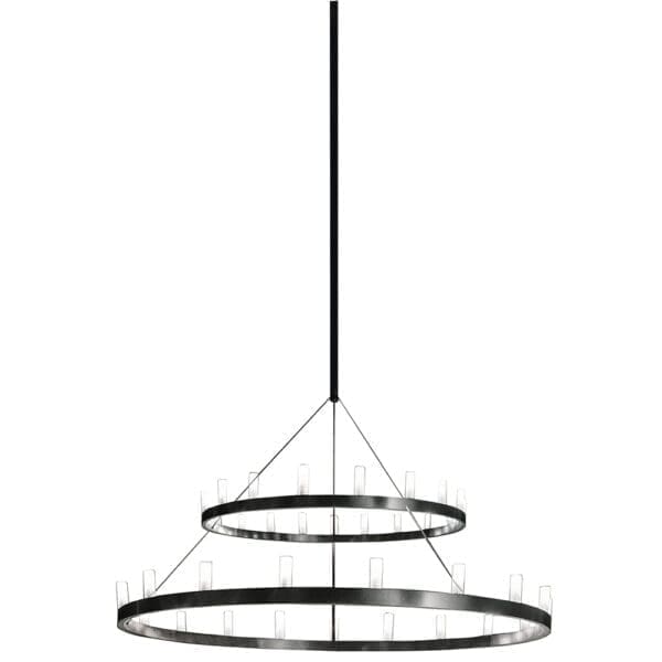 Fontana Arte CHANDELIER big - black and white
