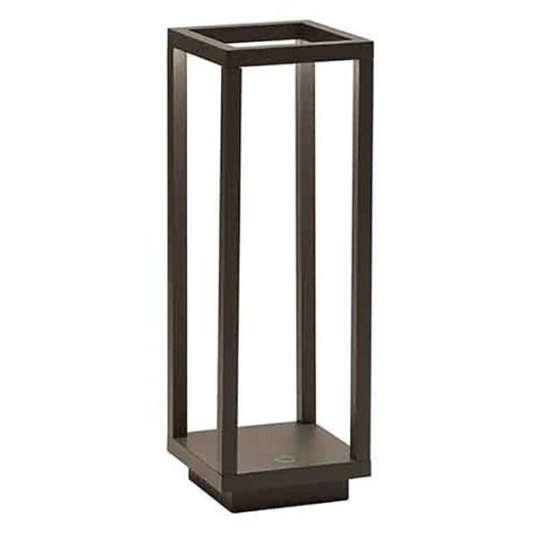 Zafferano HOME PRO TABLE - with contact charging base - corten