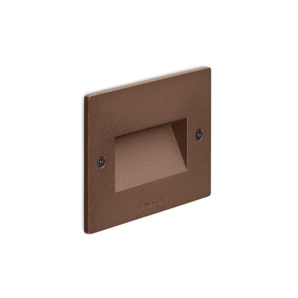 Lombardo FIX 503 LED 2700k - diffusore vetro - corten