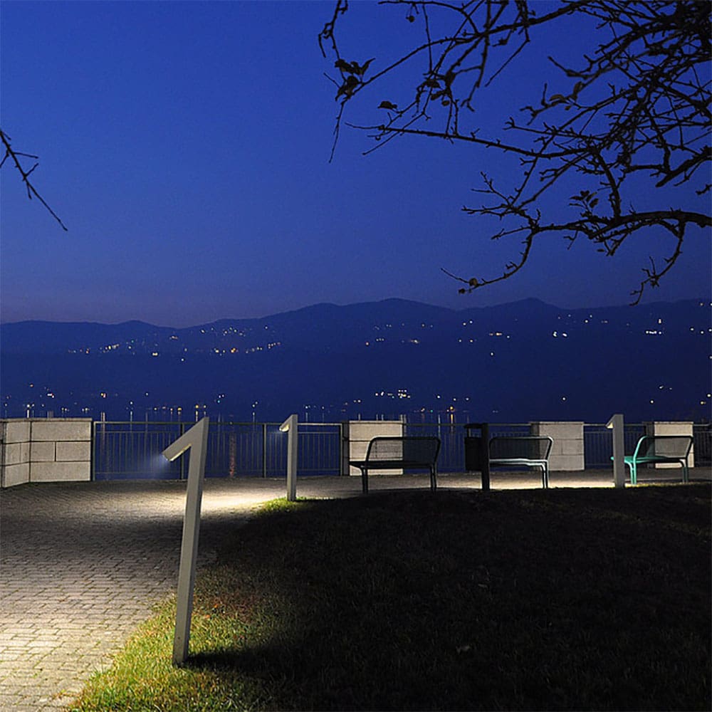 Artemide CHILONE FLOOR 90 - grey and white RAL9002 - Image 2