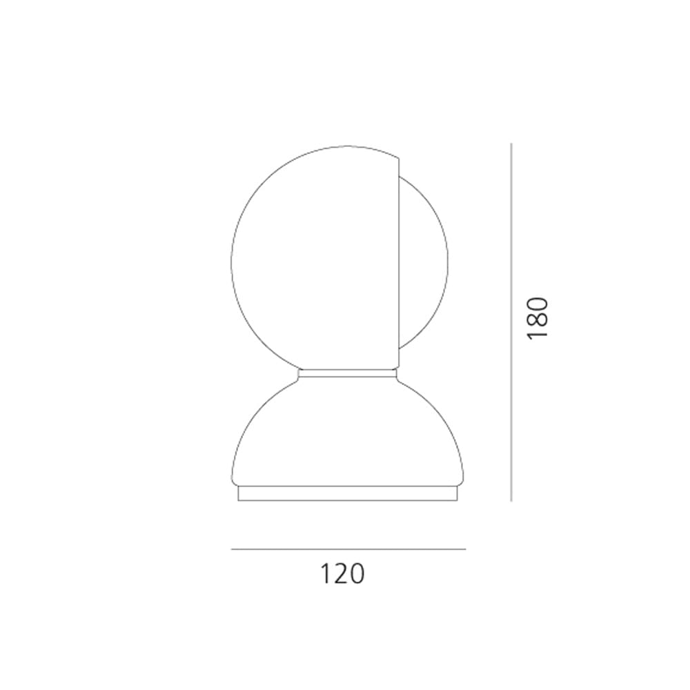 Artemide ECLISSE - rame - Image 3