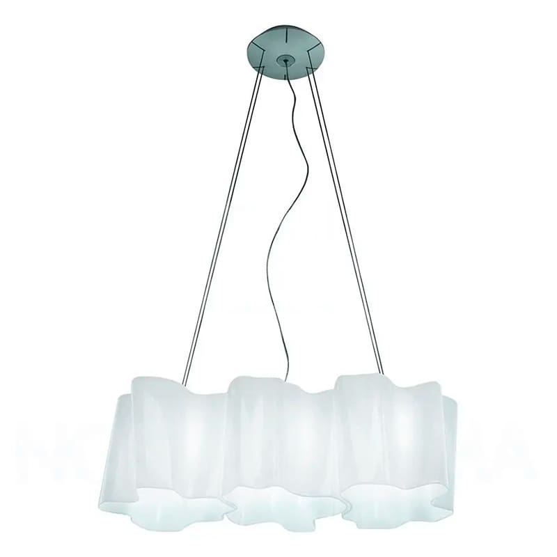 Artemide LOGICO MINI Suspension 3 IN LINEA - silk diffuser