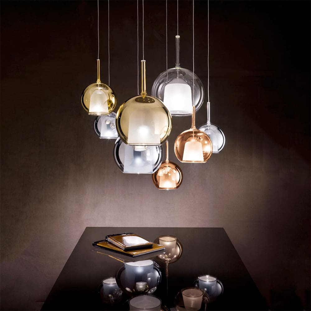 Penta GLO MINI sospensione - Argento - immagine 2