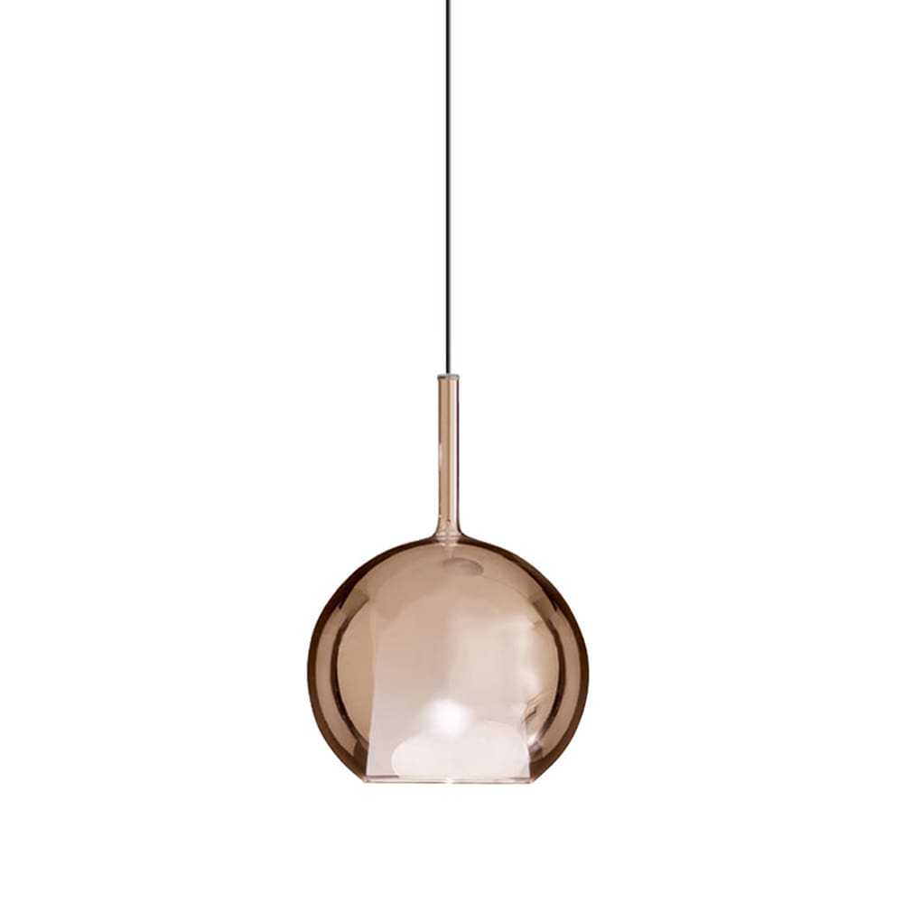 Penta GLO LARGE sospensione - oro rosa