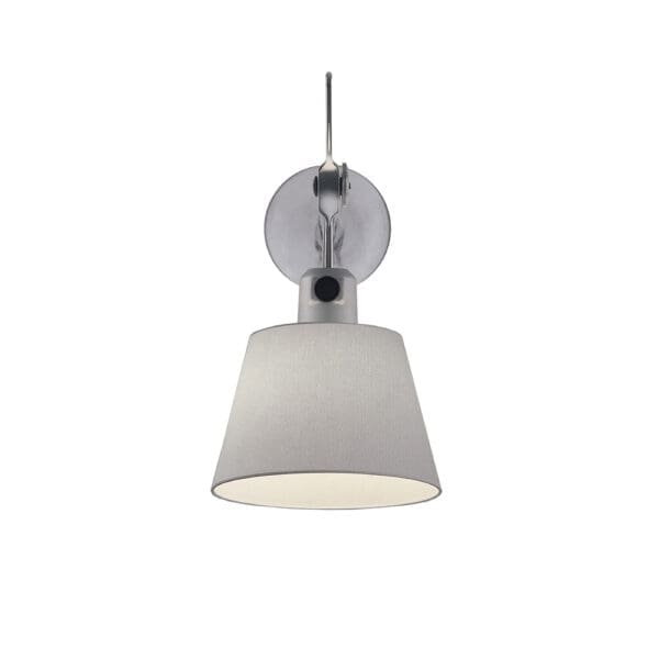 Artemide TOLOMEO parete diffusore 18 - alluminio con diffusore in raso