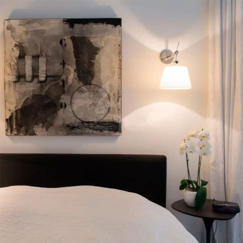 Artemide TOLOMEO parete diffusore 24 - alluminio con diffusore pergamena - immagine 2