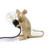 Seletti MOUSE LAMP MAC - USB - gold