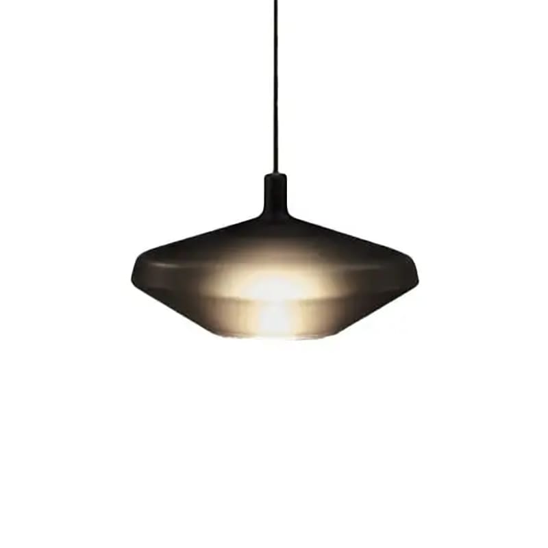 Penta MOM sospensione bassa - vetro blu avio opaco