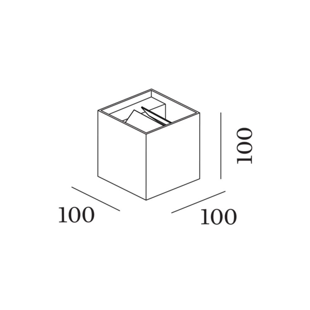 Wever e Ducrè BOX 2.0 wall - LED 1800-2850K - bronze - Image 3
