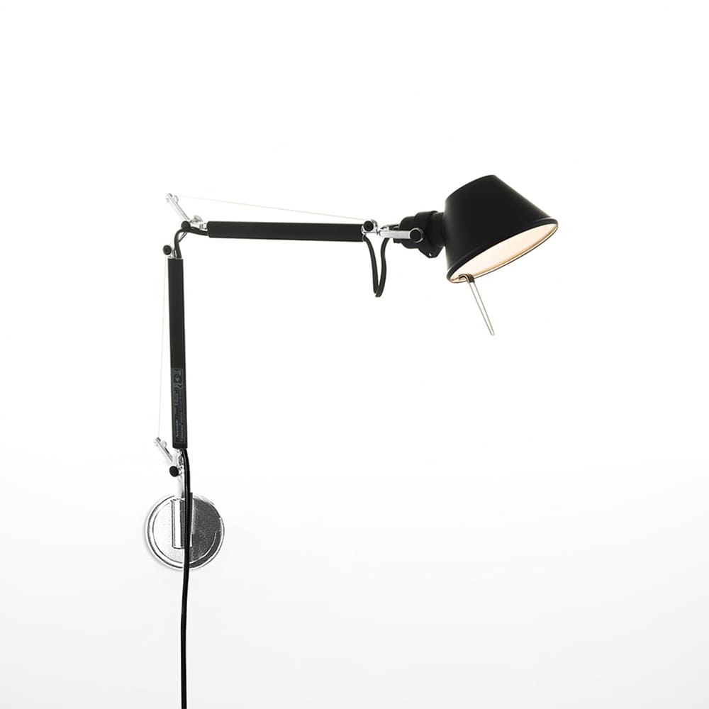 Artemide TOLOMEO MICRO wall - black