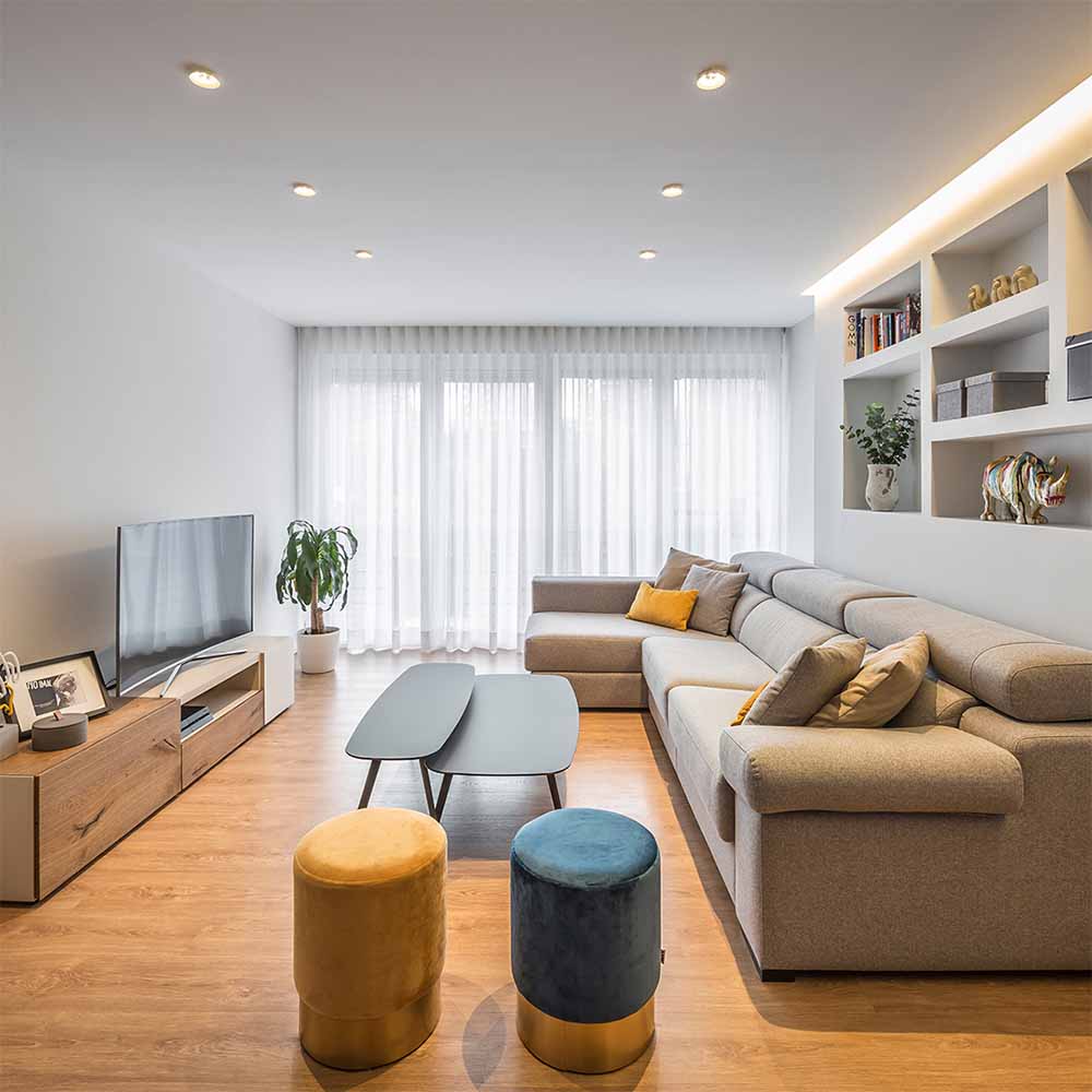 Arkoslight PUCK RECESSED S - 3000K - bianco strutturato - immagine 2