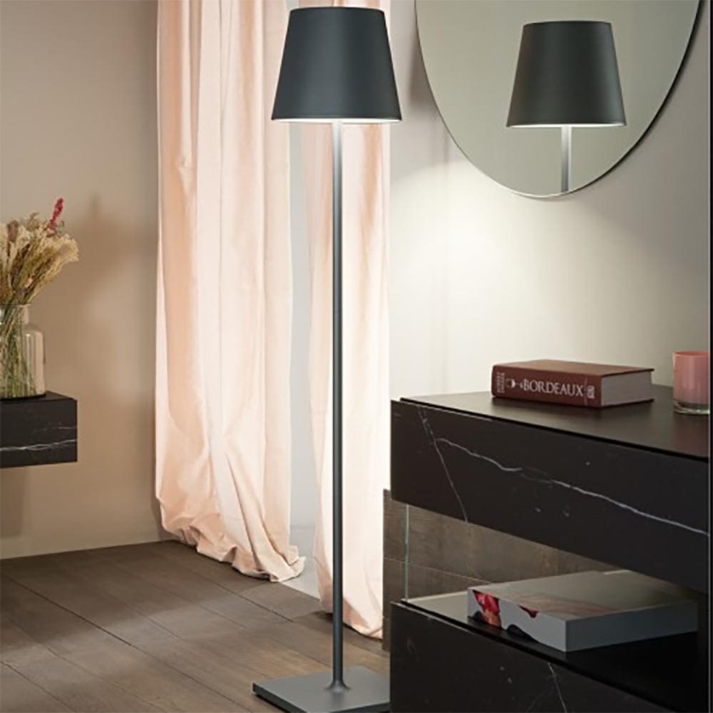 Zafferano POLDINA 230V - terra – con spina - corten - immagine 2