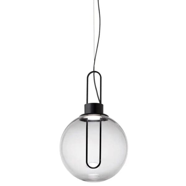 Modoluce ORB LED sospensione - vetro  D40 –  nero
