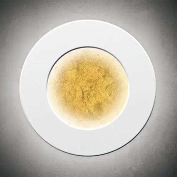 ICONE VERA 31 - foglia oro e bianco