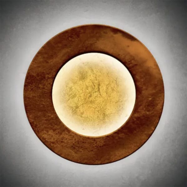 ICONE VERA 31 - foglia oro e ruggine