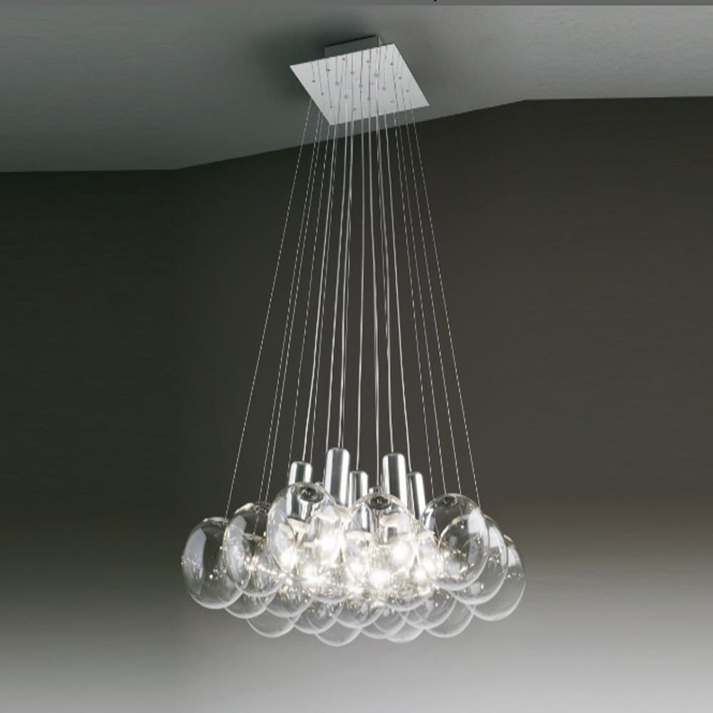 SP Light SPHERE 19 H.85 - cristallo trasparente - immagine 2