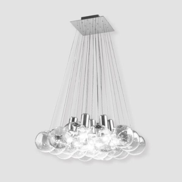SP Light SPHERE 19 H.85 - transparent crystal