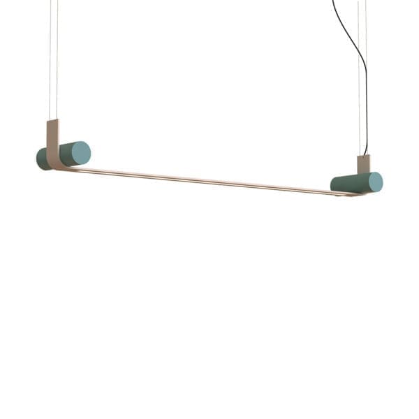 Tooy NASTRO 563.22 - struttura  beige e cilindro grigio-verde