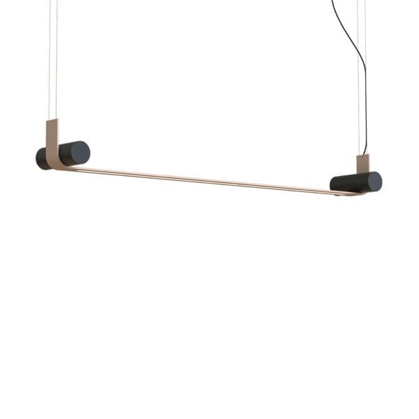 Tooy NASTRO 563.22 - struttura  beige e cilindro nero sabbia