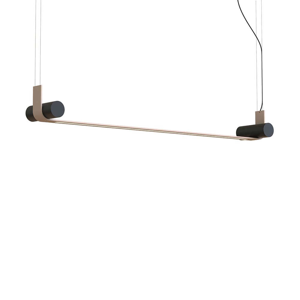 Tooy NASTRO 563.22 - struttura  beige e cilindro nero sabbia