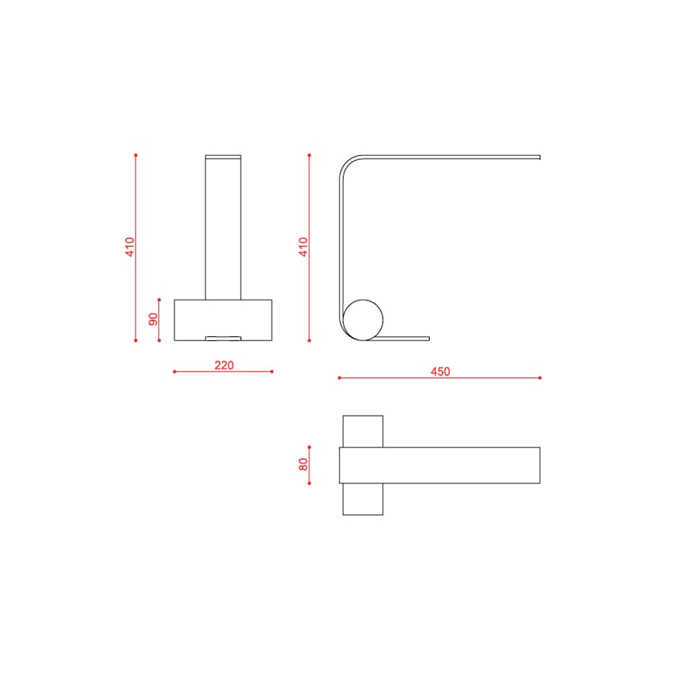 Tooy NASTRO 563.31 - beige structure and terracotta cylinder - Image 3