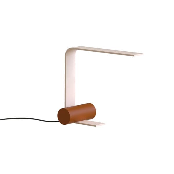 Tooy NASTRO 563.31 - struttura  beige e cilindro terracotta