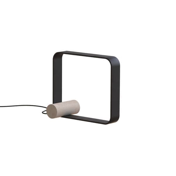 Tooy NASTRO 563.32 - struttura  nero sabbia e cilindro Cemento