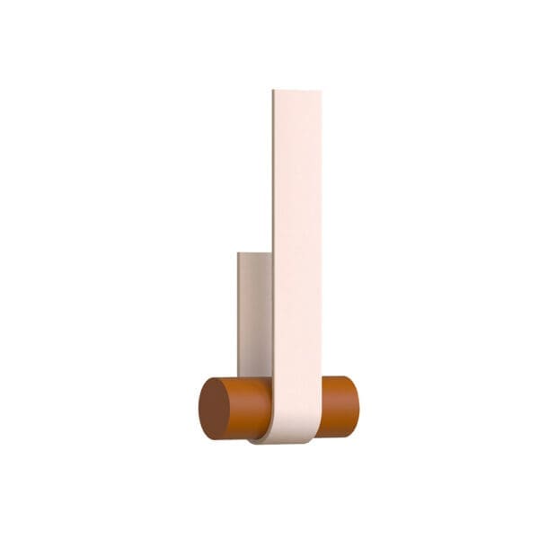 Tooy NASTRO 563.42 - beige structure and terracotta cylinder