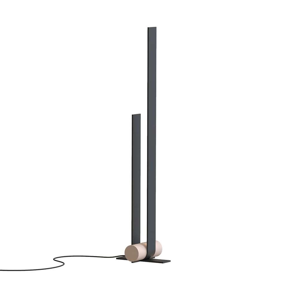 Tooy NASTRO 563.62 outdoor - struttura nero sabbia e cilindro beige