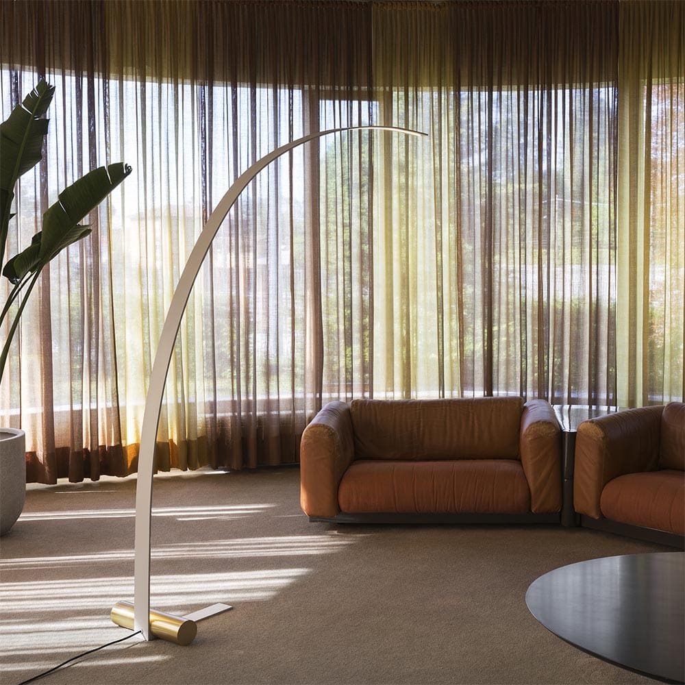 Tooy NASTRO 563.64 - struttura beige e cilindro ottone spazzolato - immagine 2