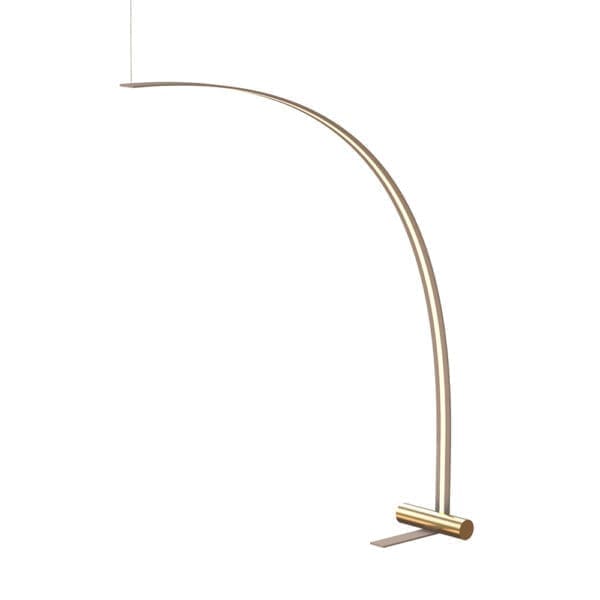 Tooy NASTRO 563.64 - struttura beige e cilindro ottone spazzolato