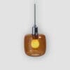 SP Light DIVA sospensione singola -  cromo vetro B ambra