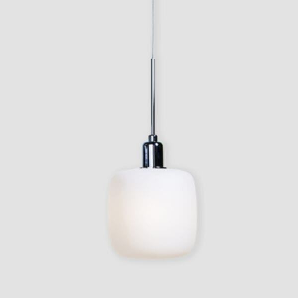 SP Light DIVA single suspension -  chrome glass B white