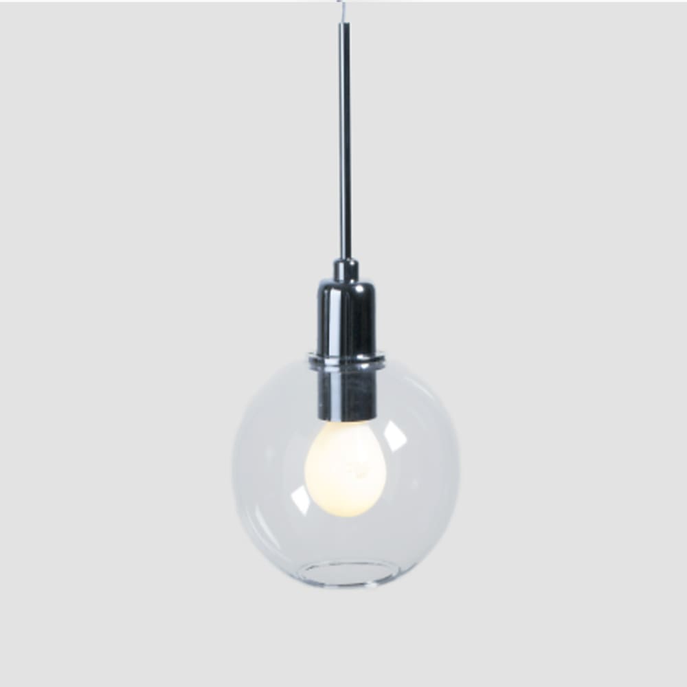 SP Light DIVA sospensione singola - cromo vetro R trasparente