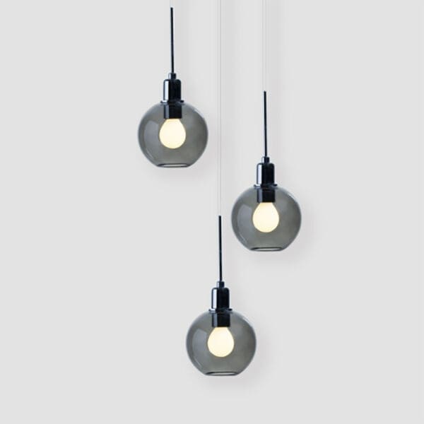 SP Light DIVA triple suspension - chrome glass R gey