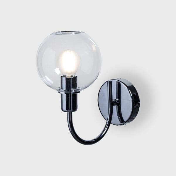 SP Light DIVA wall 1 - chrome glass R clear