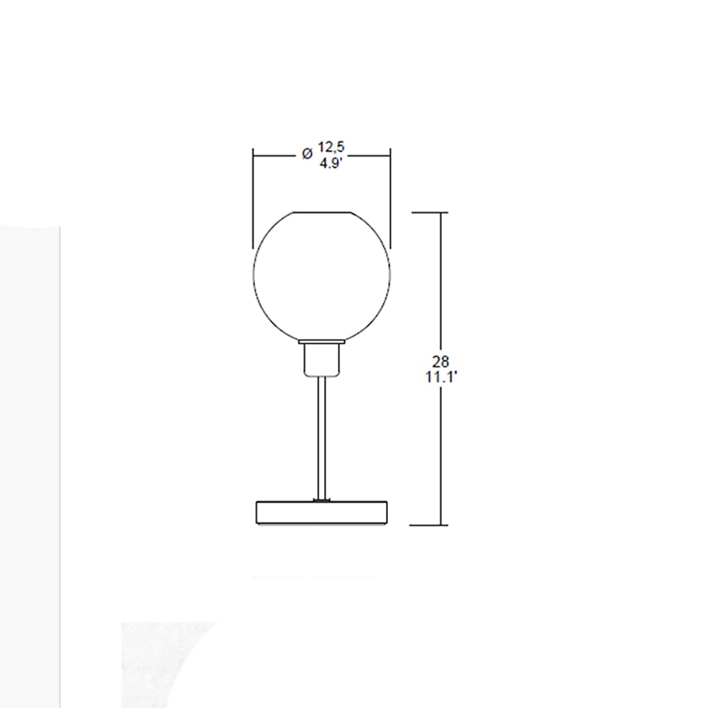 SP Light DIVA SHIRLEY - oro vetro R trasparente - immagine 3
