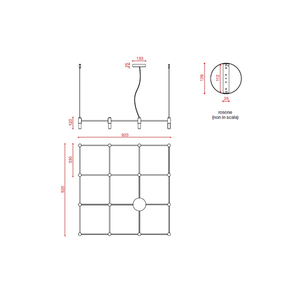 Tooy QUADRANTE 505.16 - nero opaco - immagine 3