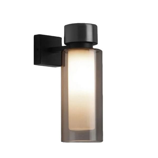 Tooy OSMAN 560.41 - nero opaco, cromo nero e vetri fumè