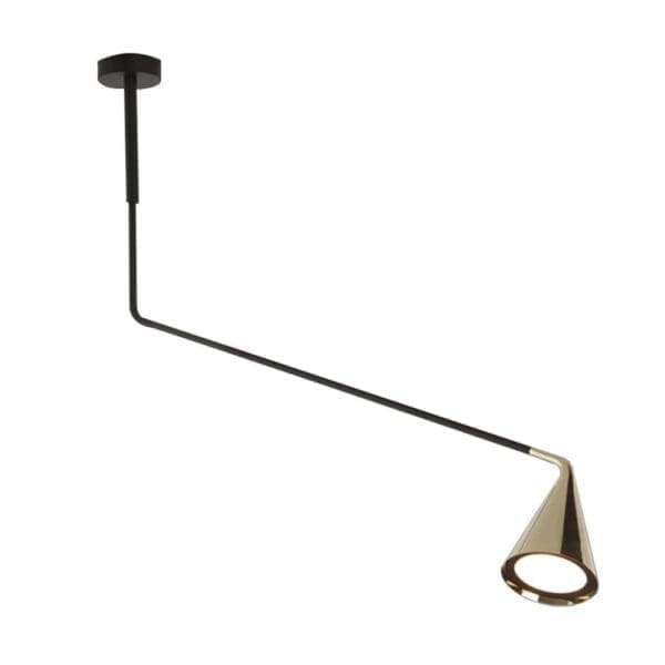 Tooy GORDON 561.11c - sand black and brushed brass