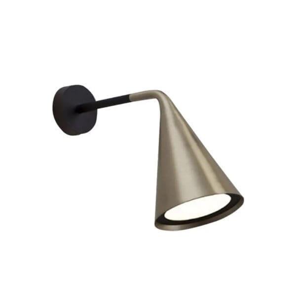 Tooy GORDON 561.42 - nero opaco e ottone spazzolato