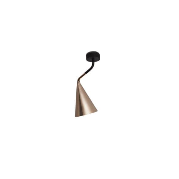 Tooy GORDON 561.75 - matt black and brushed brass