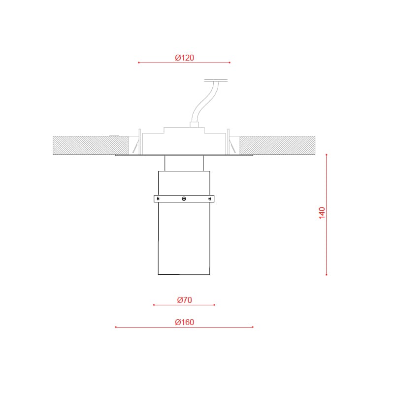 Tooy LEI 564.72 - ottone satinato, vetro smerigliato - immagine 3