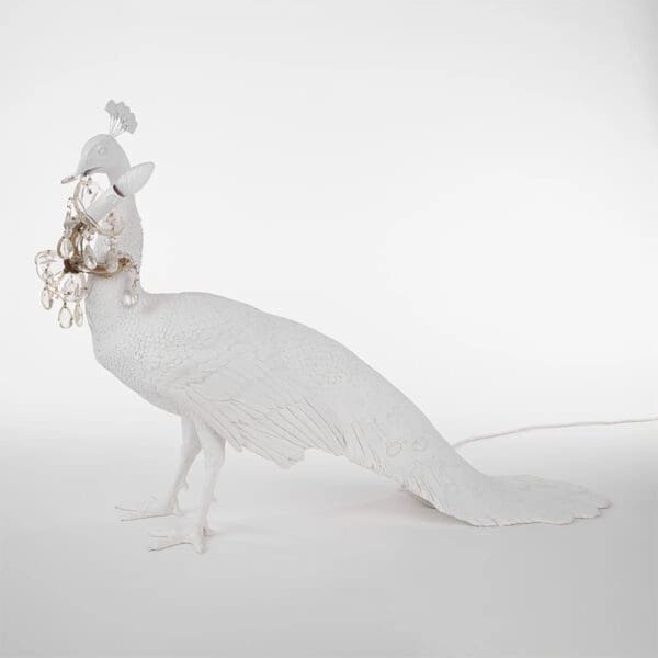 Seletti PEACOCK LED LAMP - bianco