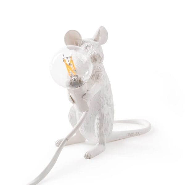 Seletti MOUSE LAMP MAC EX - seduto USB
